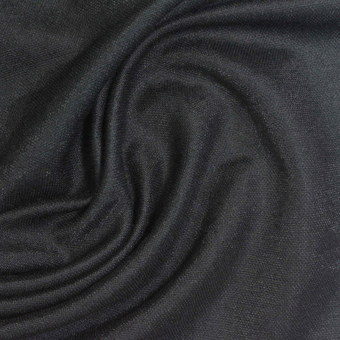 Viscose Nylon Piqué Knit Fabric, 164 gsm, 158 cm — Grey