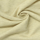 Light Yellow Marl French Terry, Cotton — photo 2