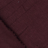 Viscose Stretch Rib Knit Fabric, 260 gsm, 130 cm — Red — photo 2