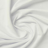 Polyester Stretch Birdseye Knit Fabric, 160 gsm, 160 cm — White — photo 2