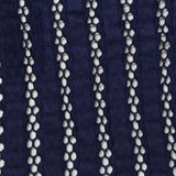 Dark Blue Openwork Warp Knit, Polyester — photo 2