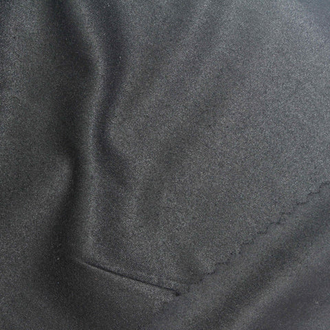 100% Polyester Faux Suede Fabric, 200 gsm, 150 cm — Grey
