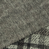 Black Plaid Jacquard, Poly-Cotton — photo 2
