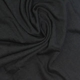 Jersey Knit Fabric, 125 gsm, 180 cm — Black — photo 2