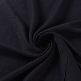 Viscose Stretch Jersey Knit Fabric, 210 gsm, 170 cm — Black — photo 2