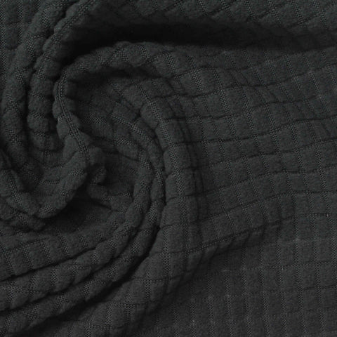Dark Grey Square Fleece, Polyester, 145 gsm