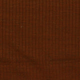 Polyester Cotton Stretch Rib Knit Fabric, 253 gsm, 145 cm — Brown — photo 2