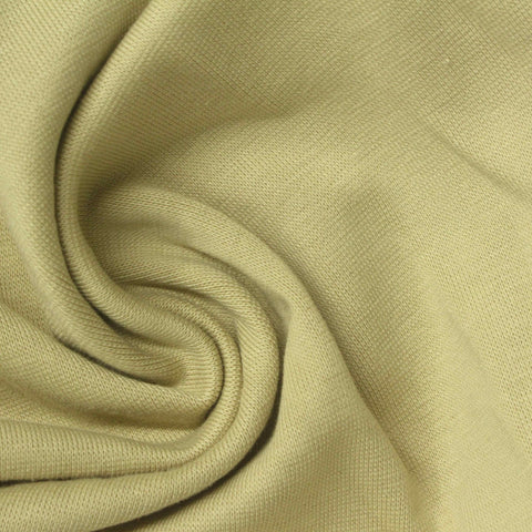 Rib Knit Fabric, 400 gsm, 160 cm — Khaki