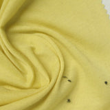100% Polyester Jersey Knit Fabric, 190 gsm, 163 cm — Yellow — photo 2