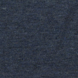 Dark Blue Marl Jersey Knit, Poly-Cotton — photo 2