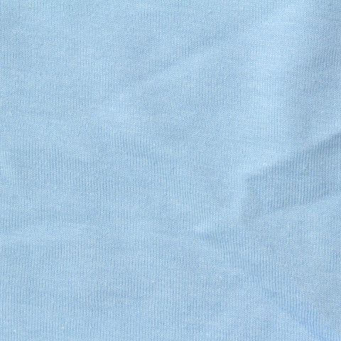 Cotton Polyester Jersey Knit Fabric, 150 gsm, 175 cm — Blue, ref EF-249184