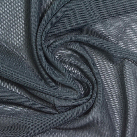 Polyester Stretch Warp Knit Fabric, 140 gsm, 160 cm — Blue