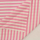 Pink Horizontal-Stripe Woven, Cotton — photo 2