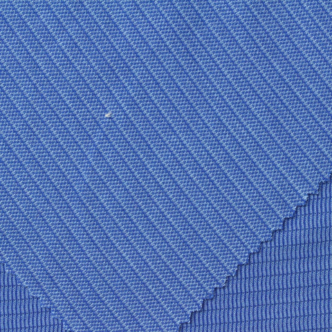 Modal Polyester Interlock Knit Fabric, 220 gsm, 150 cm — Blue