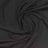 Black Textured Birdseye Knit, Polyester — photo 2