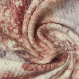 Cream Abstract Rib Knit — photo 2
