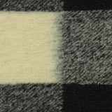 Black Animal Print Jacquard, Polyester — photo 2