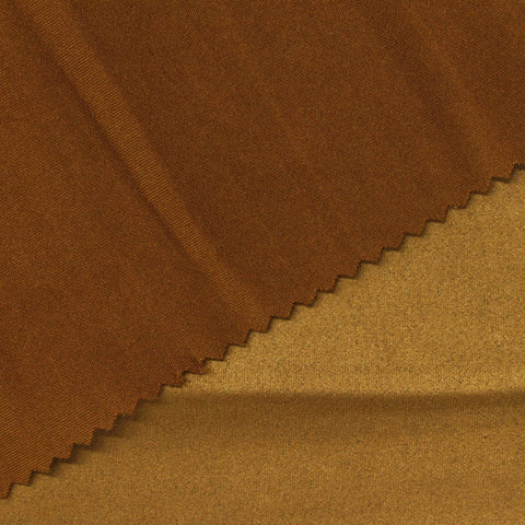Polyester Stretch Faux Suede Fabric, 400 gsm, 145 cm — Khaki