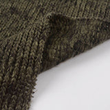 Dark Olive Marl Chunky Knit, Acrylic — photo 2