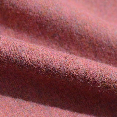 Pink Marl Ponte Knit, Poly-Wool