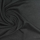 Viscose Stretch Jersey Knit Fabric, 220 gsm, 160 cm — Black — photo 2