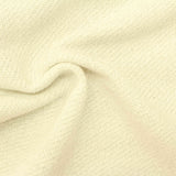 Brushed Polyester Cotton Knit Fabric, 300 gsm — Yellow — photo 2