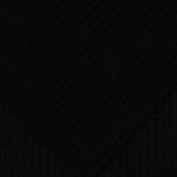 Polyester Viscose Rib Knit Fabric, 120 gsm, 120 cm — Black — photo 2