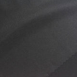Viscose Polyester Stretch Scuba Knit Fabric, 250 gsm, 160 cm — Black — photo 2