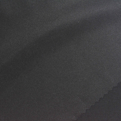 Black Scuba Knit, Viscose-Poly
