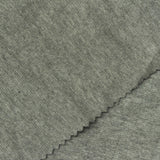 Heather Grey Marl Rib Knit, Poly-Cotton — photo 2
