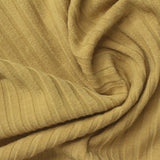 Polyester Stretch Rib Knit Fabric, 300 gsm, 150 cm — Yellow — photo 2
