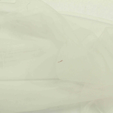 100% Nylon Mesh Fabric, 19 gsm, 160 cm — White