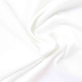 Polyester Stretch Chunky Knit Fabric, 192 gsm, 160 cm — White — photo 2