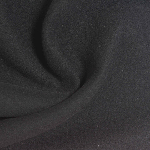 Brushed Polyester Stretch Interlock Knit Fabric, 330 gsm, 190 cm