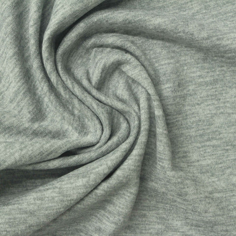 Heathered Grey Marl Milk Silk Knit, Polyester