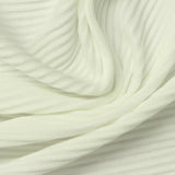 Polyester Stretch Jersey Knit Fabric, 220 gsm, 175 cm — Beige — photo 2