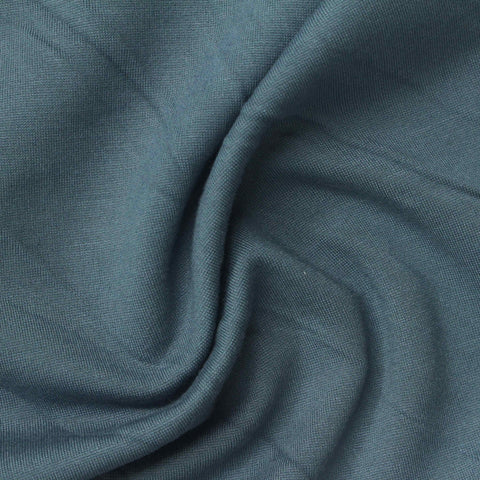 Viscose Nylon Stretch Ponte Knit Fabric, 370 gsm, 160 cm — Green