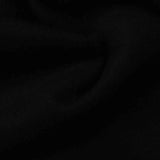100% Polyester Knit Fabric, 460 gsm, 155 cm — Black — photo 2