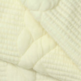 Cream Geometric Jacquard, Poly-Cotton — photo 2