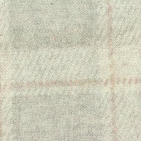 Red Check Jacquard, Poly-Viscose, 310 gsm