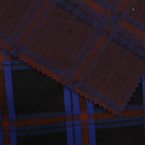 Black Plaid Jacquard, Viscose — photo 2
