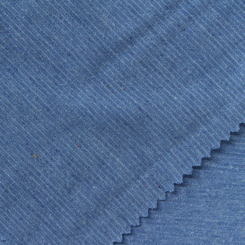 Blue Marl Jersey Knit, Poly-Tencel Lyocell
