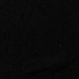 Polyester Viscose Stretch Chunky Knit Fabric, 189 gsm, 160 cm — Black — photo 2