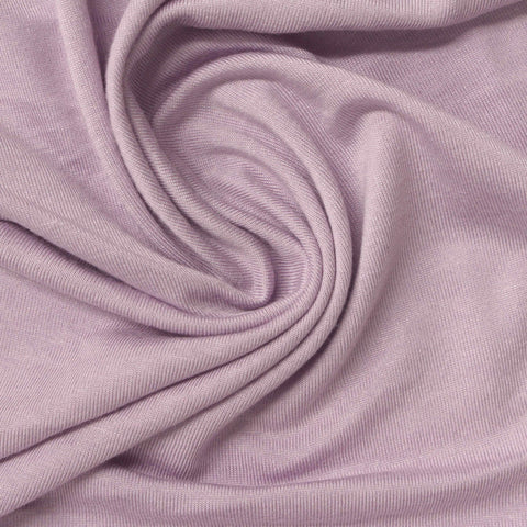 Bamboo Polyester Jersey Knit Fabric, 185 gsm, 165 cm — Purple