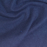 Brushed Polyester Viscose Stretch French Terry Fabric, 280 gsm, 160 cm — Navy — photo 2
