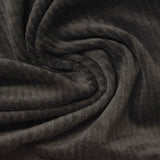 Cotton Polyester Stretch Corduroy Fabric, 300 gsm — Grey — photo 2