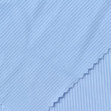 Polyester Stretch Rib Knit Fabric, 270 gsm, 180 cm — Blue — photo 2