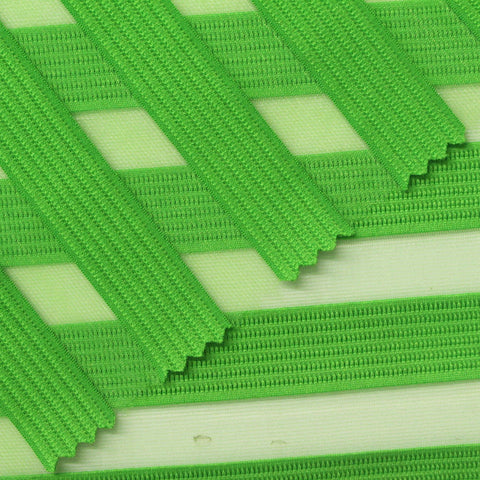 Green Horizontal-Stripe Knit, Polyester