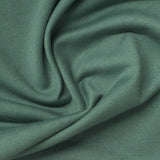 Polyester Cotton French Terry Fabric, 220 gsm, 200 cm — Green — photo 2