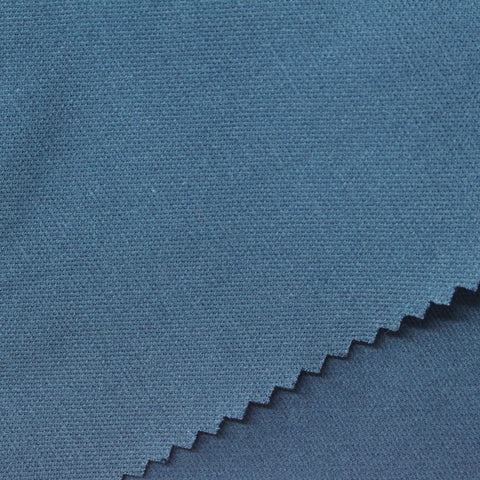 Jacquard Cotton Viscose Stretch Woven Fabric, 275 gsm, 147 cm — Blue